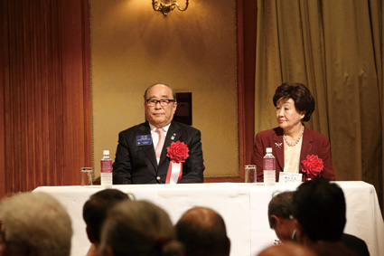 朴RI会長代理　ご夫妻